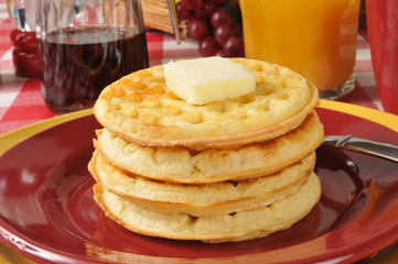 Buttermilk waffles
