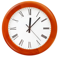 few minutes after midnight