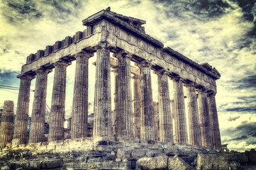 Parthenon temple on the Athenian Acropolis, Greece - 55046388