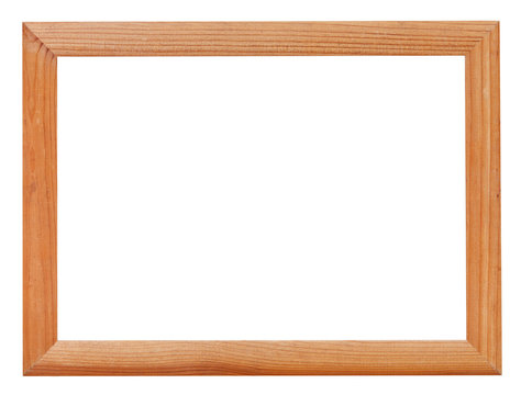modern narrow wood picture frame