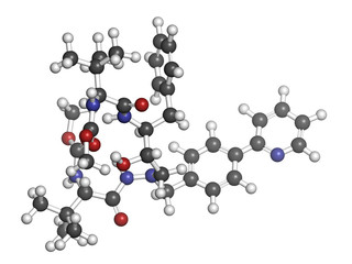 Atazanavir HIV drug (protease inhibitor class)