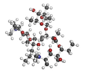 Azithromycin antibiotic drug (macrolide class)