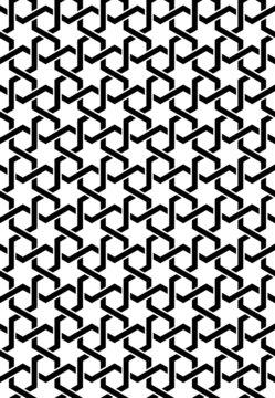 Pattern esagonale illustrator
