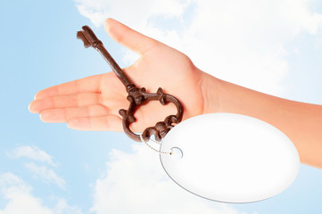 Key with label
