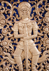 Giant at  temple in chiang mai province ,Thailand.