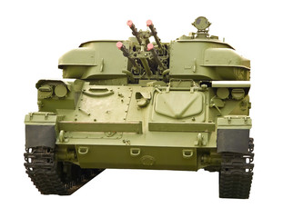 Self-propelled anti-aircraft installation