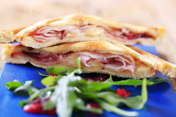 Ham and cheese toasties