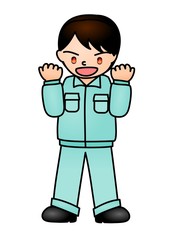 作業員　やる気