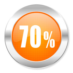 70 percent icon