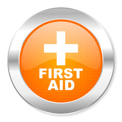 Obraz premium first aid icon