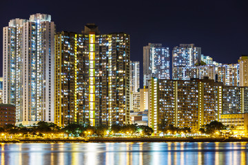 Residential district in Hong Kong