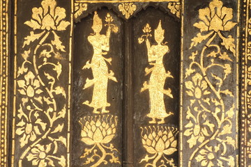 Fototapeta na wymiar Thai temple window