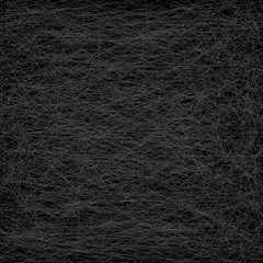 Abstract random lines on black background