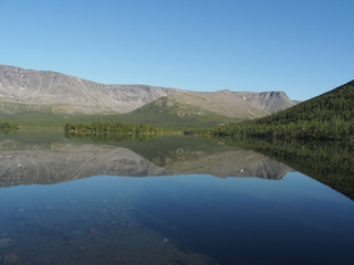 Lake in the mountains