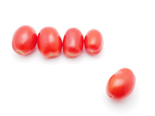tomato on a white background