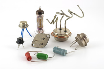 Old electonics components