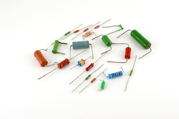 Electronic components - resistors