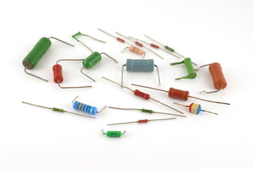 Electronic components - resistors