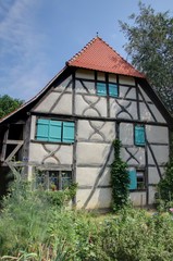 Fototapeta na wymiar tradycyjne alzackie domy