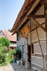 maisons alsaciennes traditionnelles