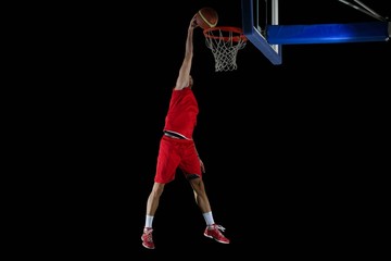 basketball player in action