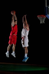 basketball player in action