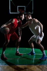 basketball player in action