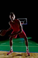 basketball player in action