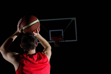 basketball player in action