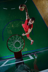 basketball player in action