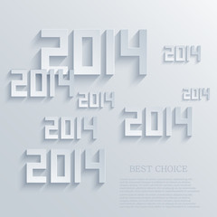 vector 2014 background. Eps10