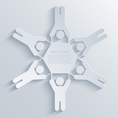 Vector business background. Eps10