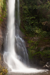 Fototapeta na wymiar One of the waterfalls in Bali