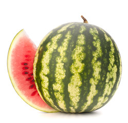 Sliced ripe watermelon