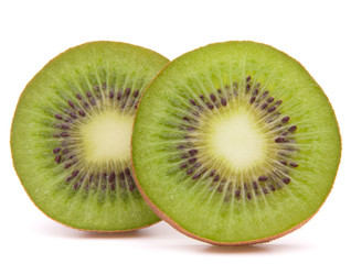 Fototapeta premium Sliced kiwi fruit half