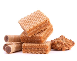 Wafers or honeycomb waffles