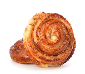 Homemade cream roll