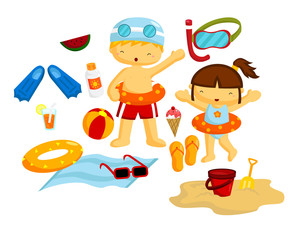Beach Vector Set