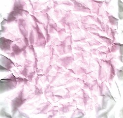 pink crumpled paper background