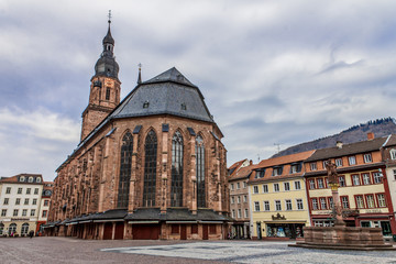 Fototapeta premium Heidelberg Heiliggeistkirche