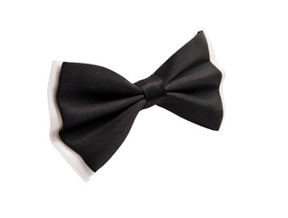 Black bow tie