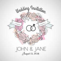 Wedding invitation