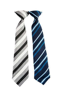 men's necktie isolated