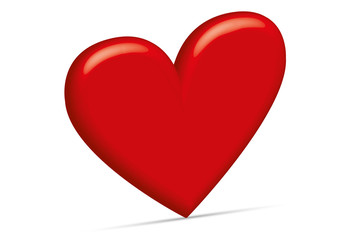 Herz-Postkarten Layout