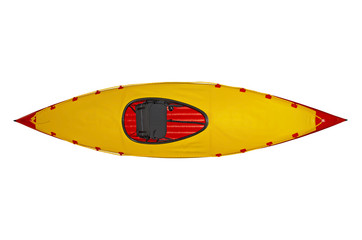 Obraz premium Yellow kayak