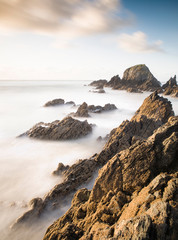 Fototapeta na wymiar Coastal seascape in Galicia, Spain