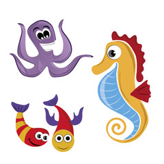 happy wildlife from the sea