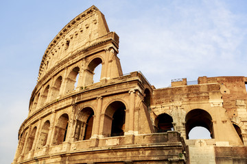 Colosseum in Rome, Italy - obrazy, fototapety, plakaty