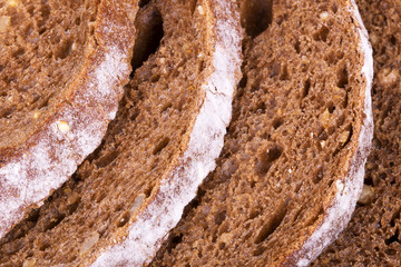 Freshly baked traditional bread