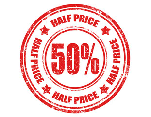 Half price-stamp